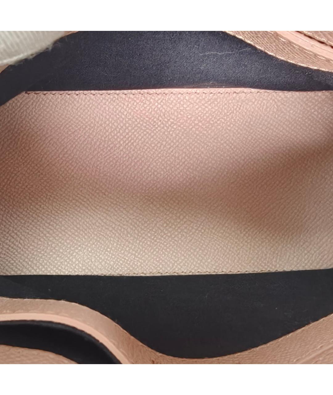 BALENCIAGA Бежевая кожаная сумка с короткими ручками, фото 7