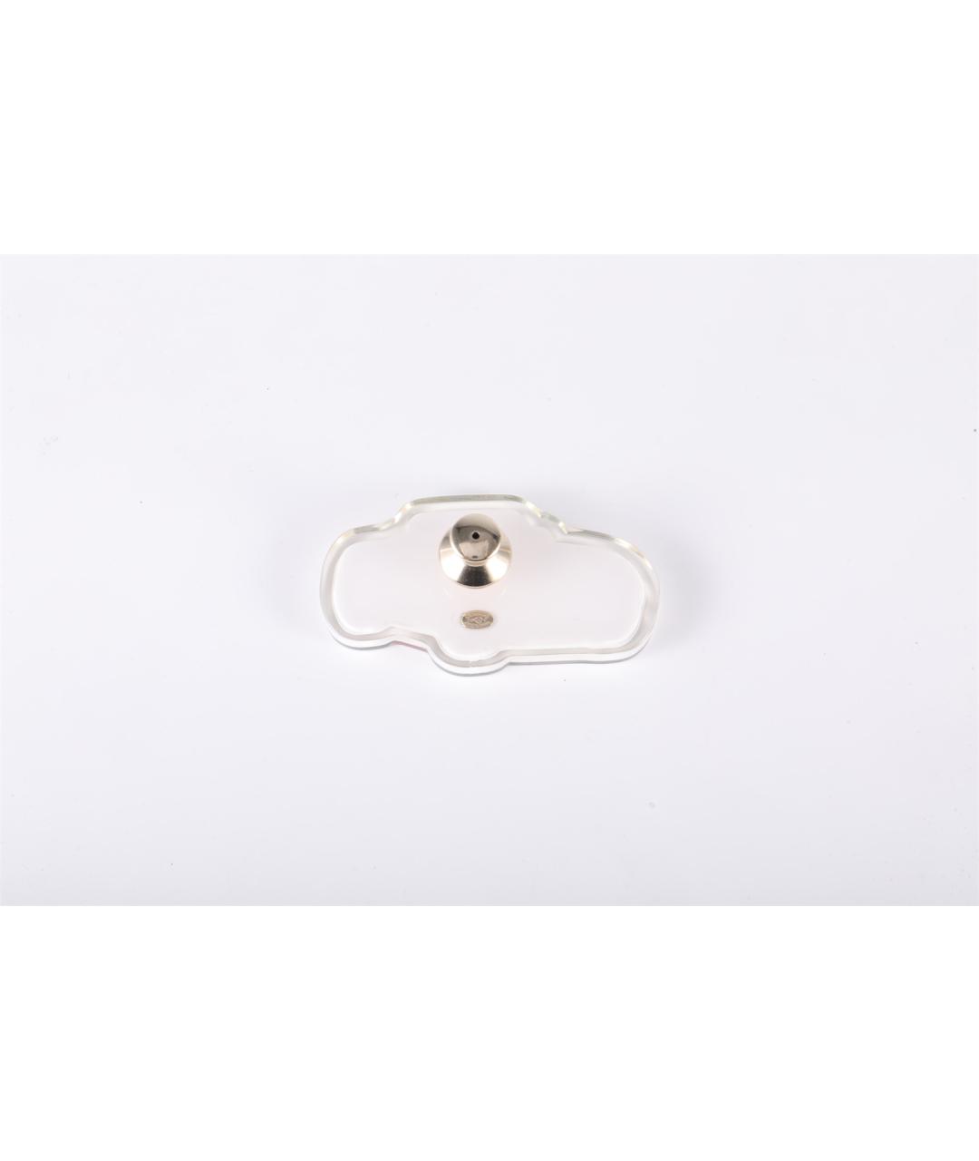 CHANEL Розовая пластиковая булавка / брошь, фото 4