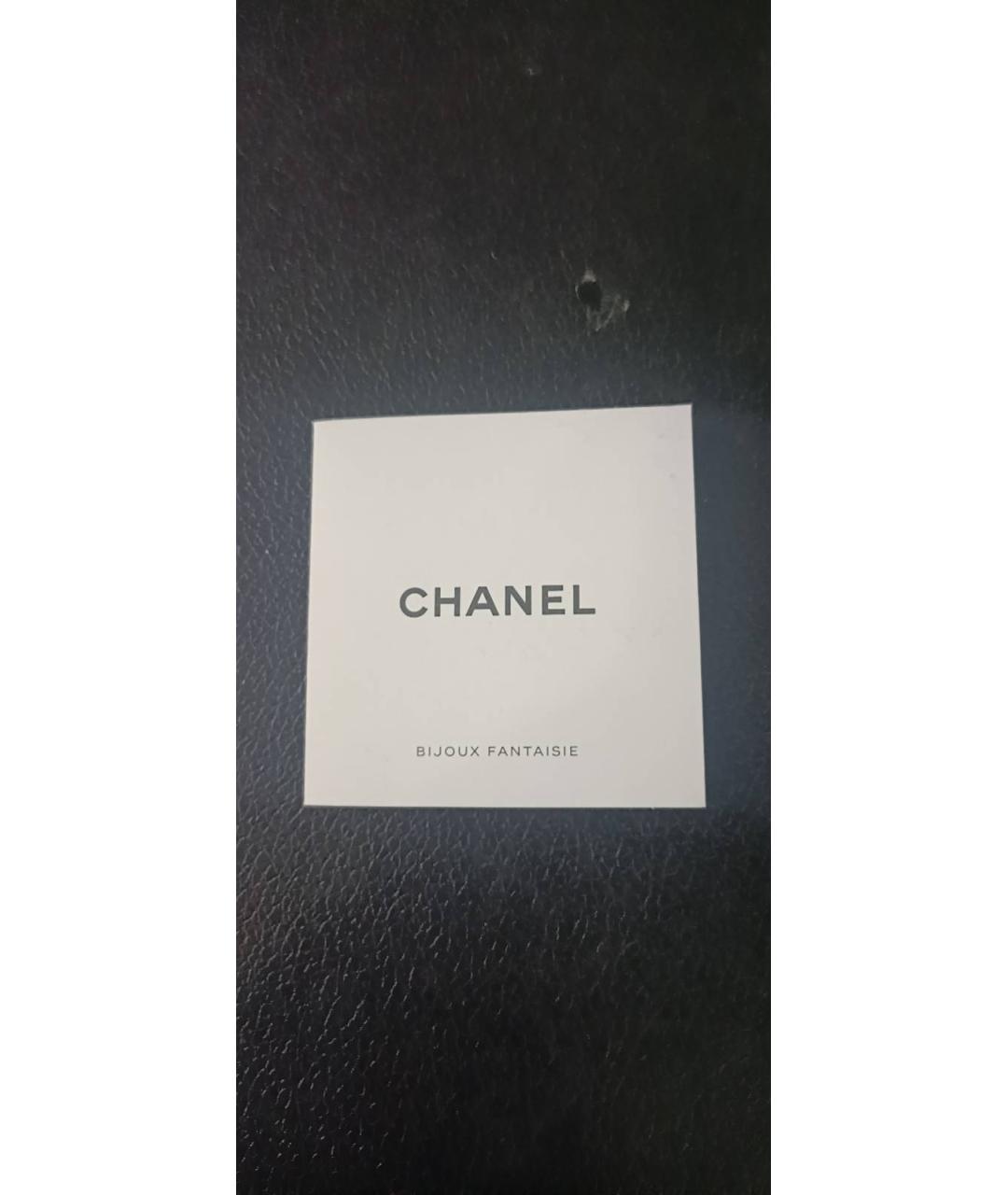 CHANEL Розовая пластиковая булавка / брошь, фото 8