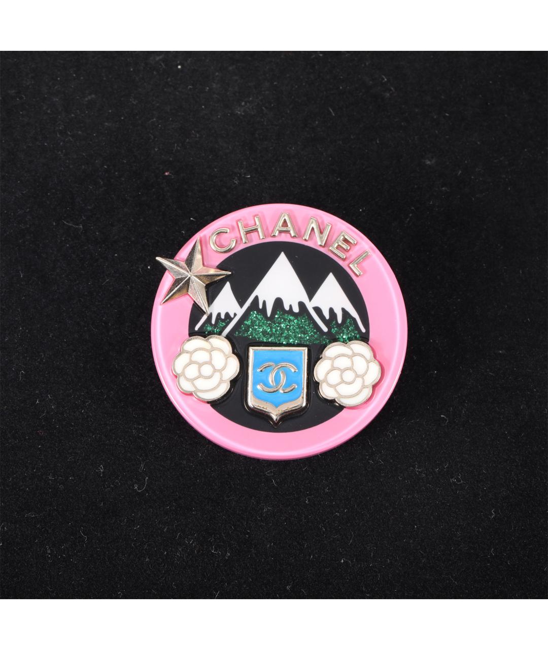 CHANEL Розовая булавка / брошь, фото 7