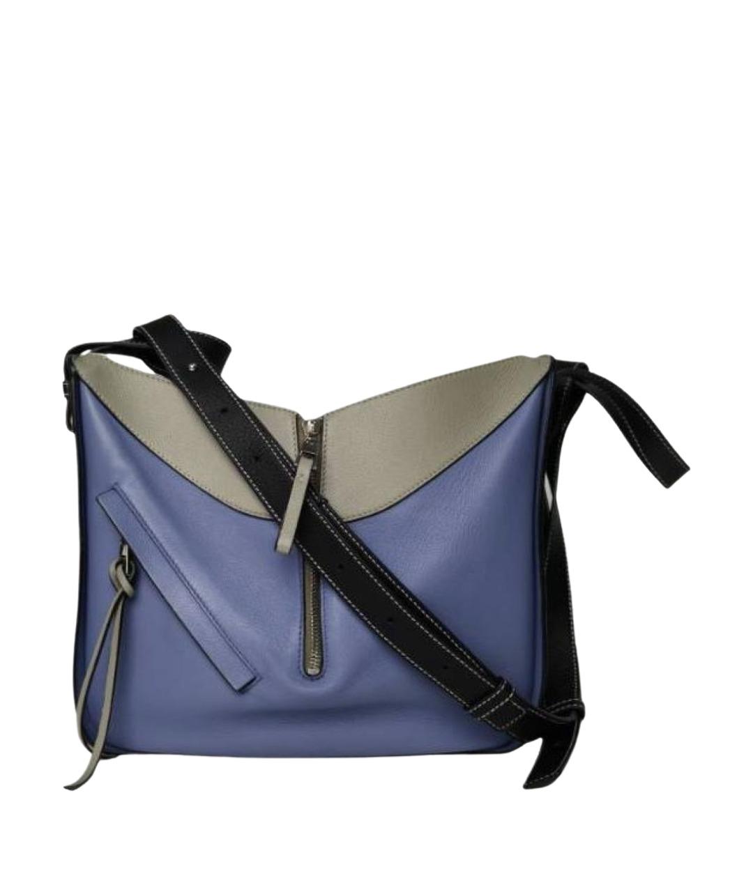 LOEWE Фиолетовая кожаная сумка через плечо, фото 1