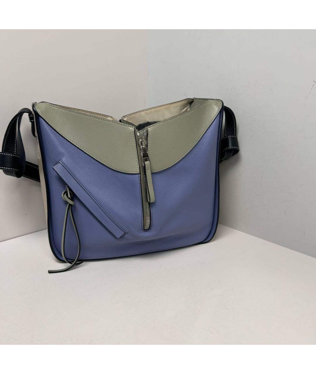 LOEWE Фиолетовая кожаная сумка через плечо, фото 8