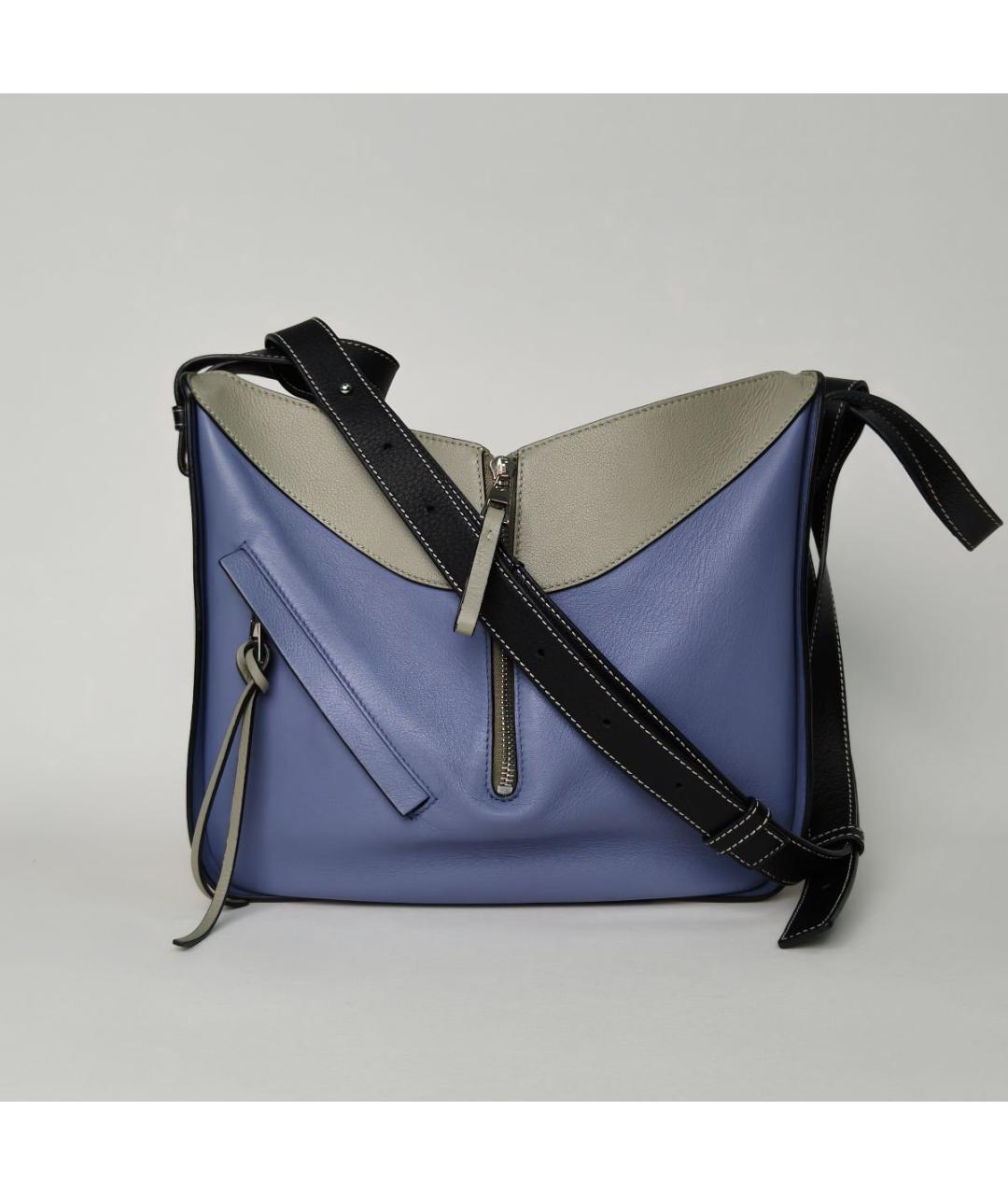 LOEWE Фиолетовая кожаная сумка через плечо, фото 2