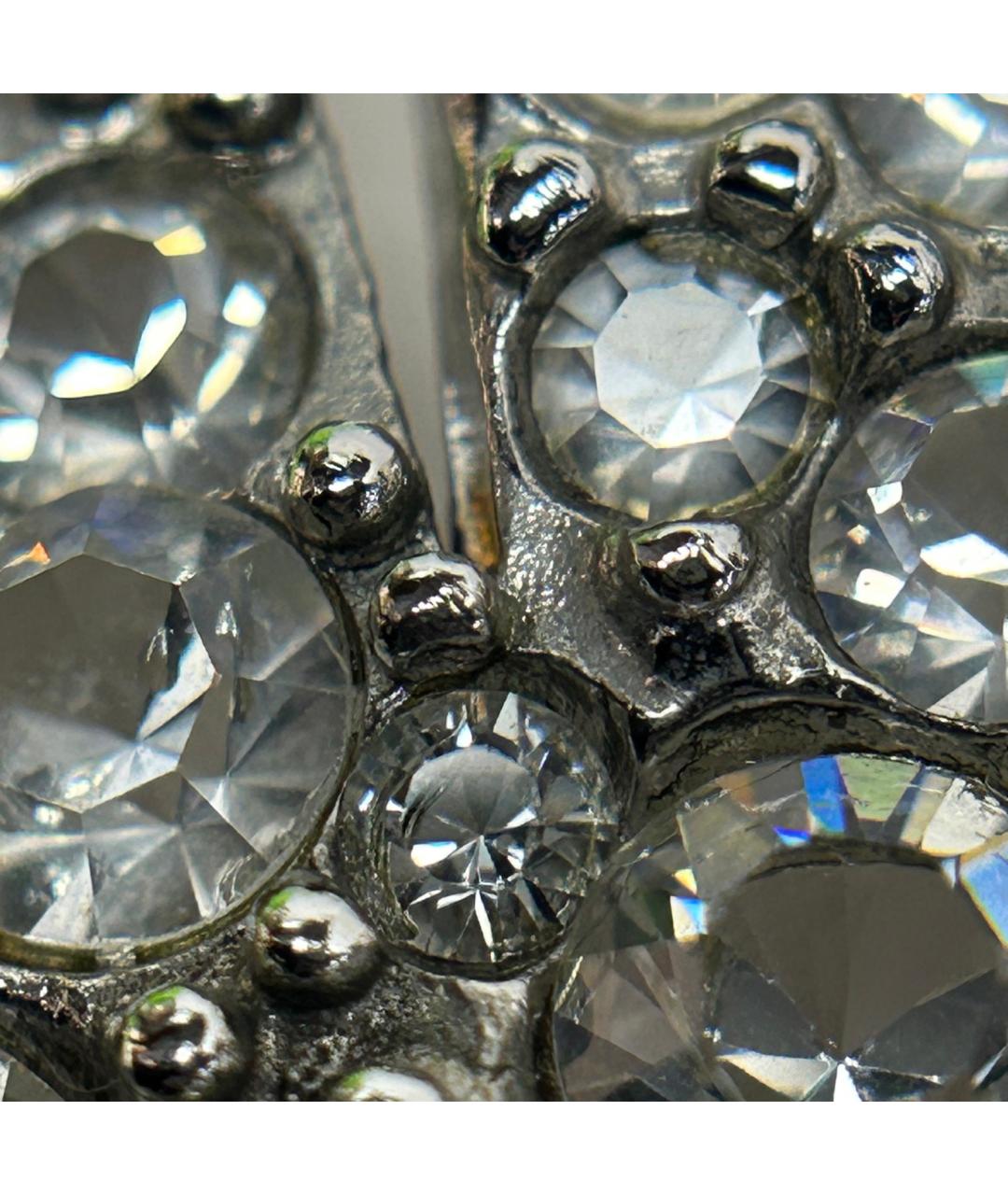 CHANEL Серебряная металлическая булавка / брошь, фото 9