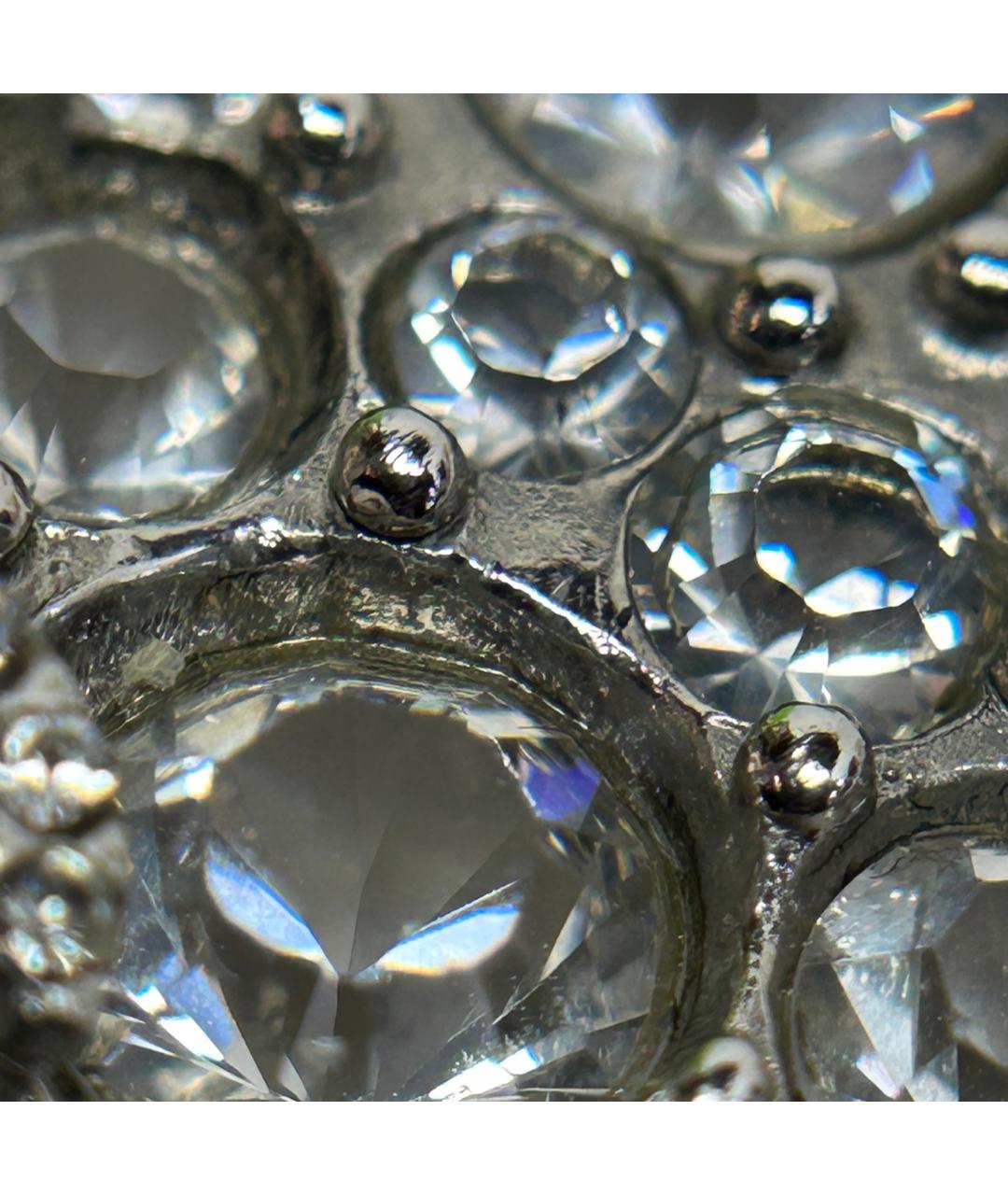 CHANEL Серебряная металлическая булавка / брошь, фото 6