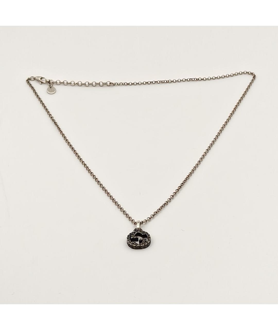 GUCCI Серебряная серебряная подвеска, фото 7