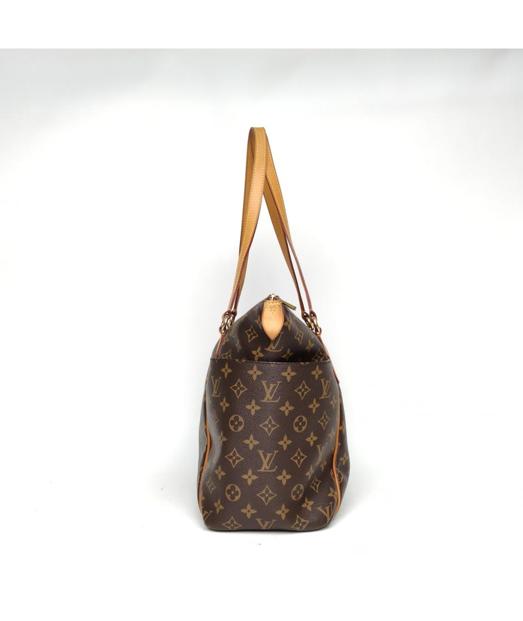 LOUIS VUITTON Коричневая сумка тоут, фото 5