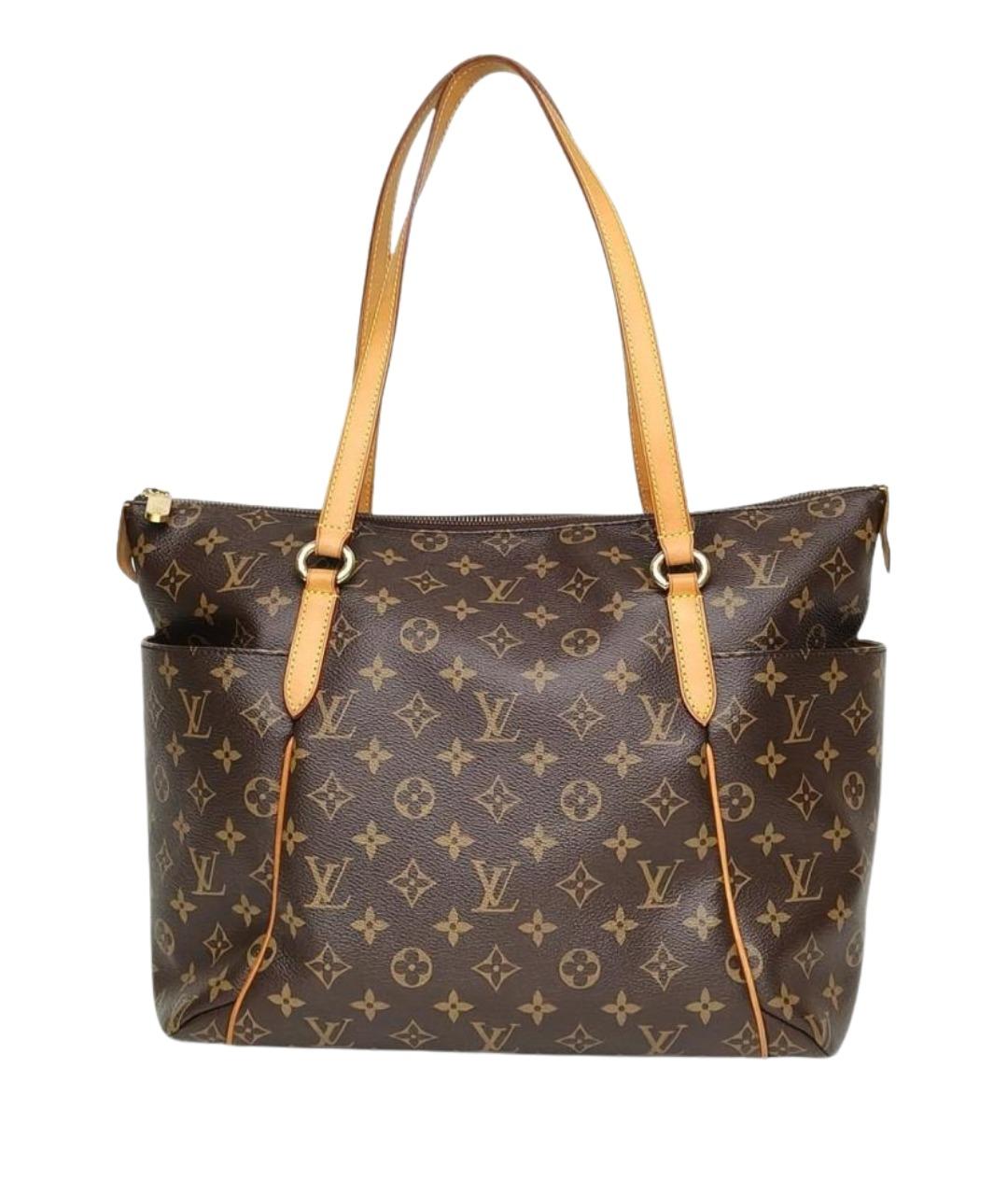 LOUIS VUITTON Коричневая сумка тоут, фото 1