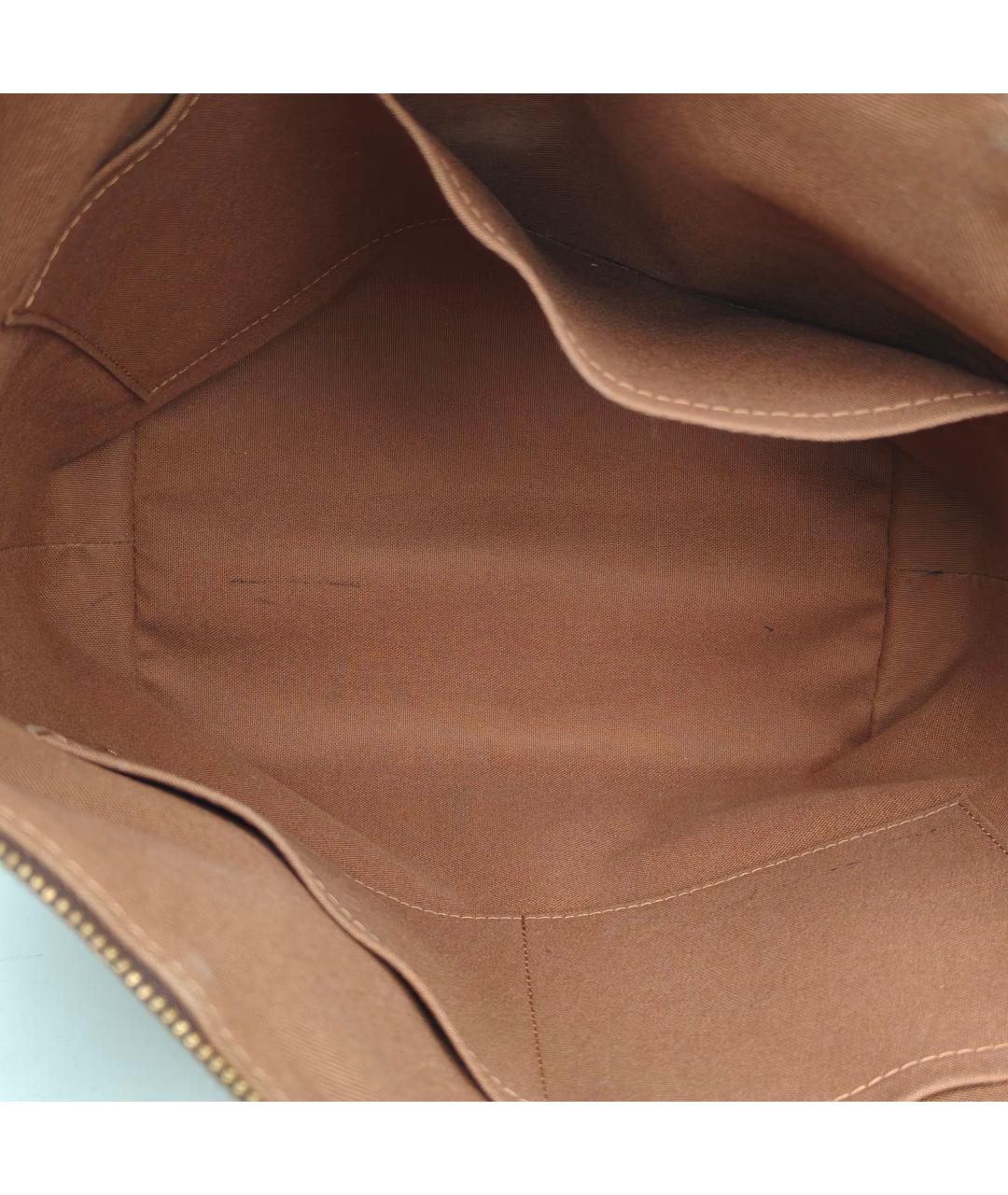 LOUIS VUITTON Коричневая сумка тоут, фото 7