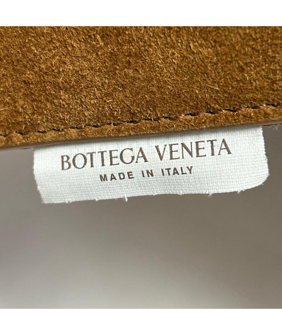 BOTTEGA VENETA Белая кожаная сумка тоут, фото 9