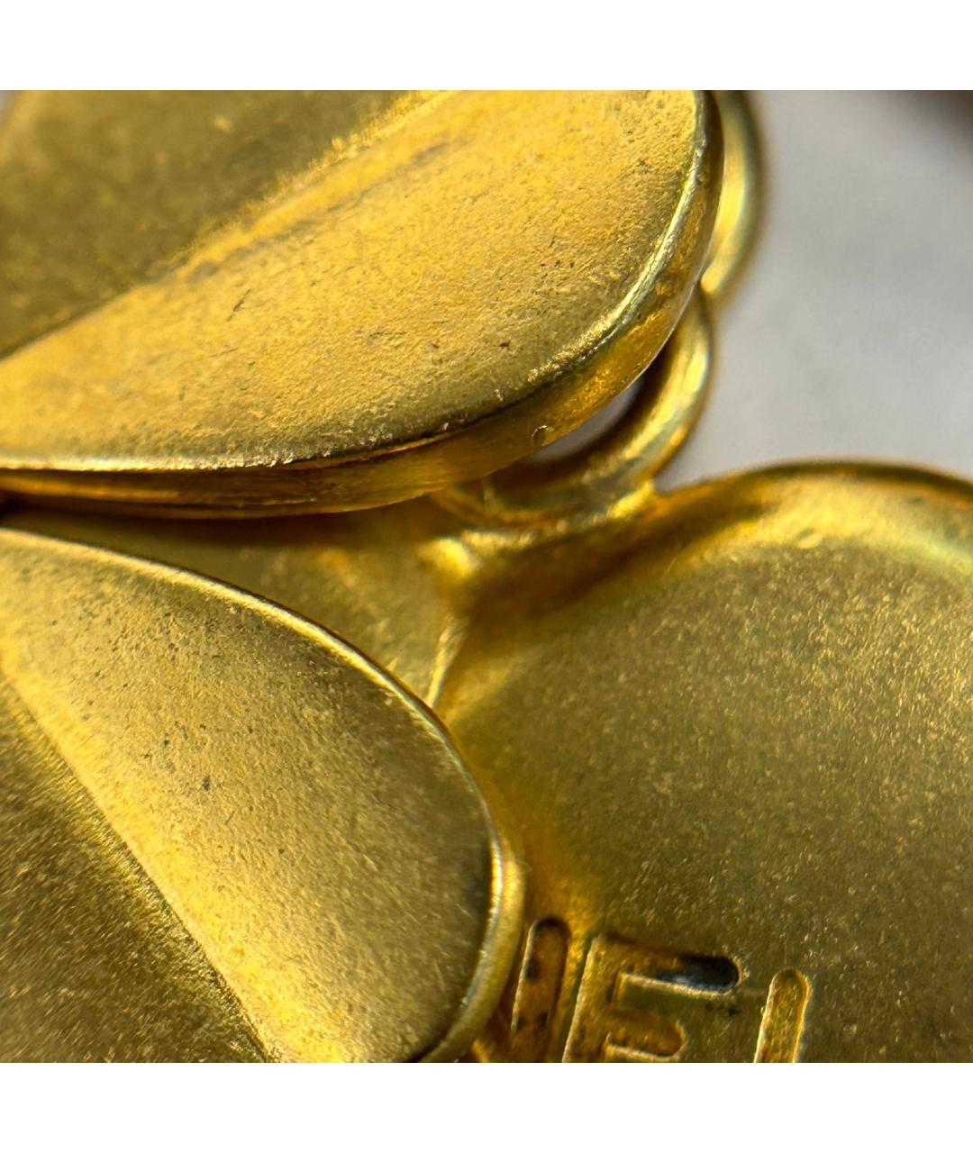 CHANEL Золотая металлическая булавка / брошь, фото 7