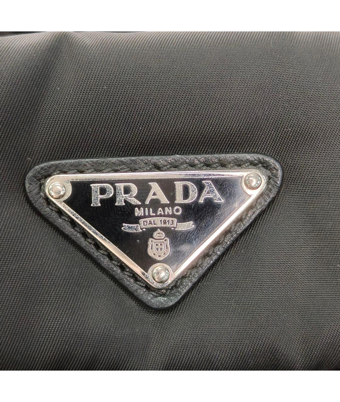 PRADA Черная сумка через плечо, фото 7