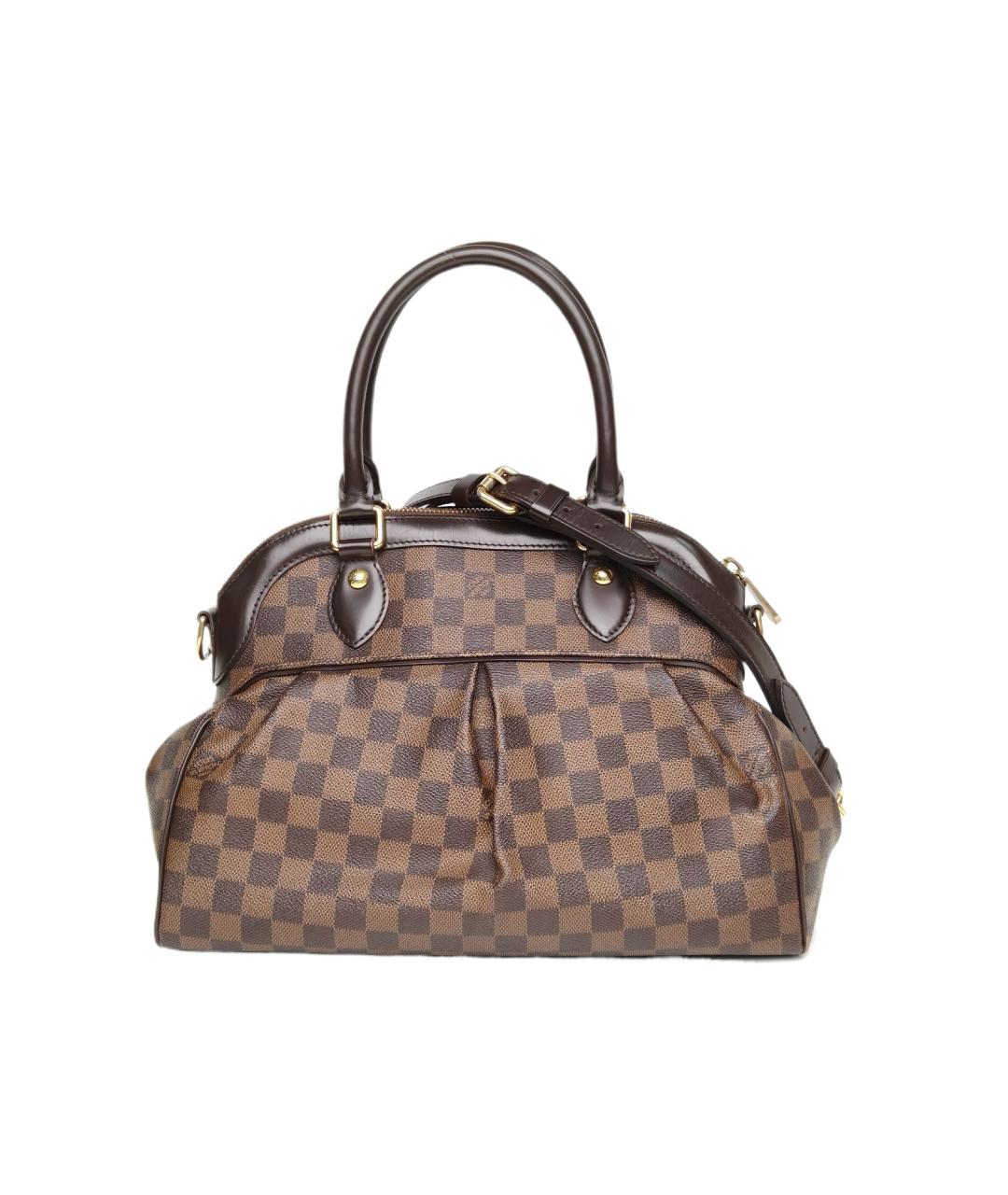 LOUIS VUITTON Коричневая сумка с короткими ручками, фото 10