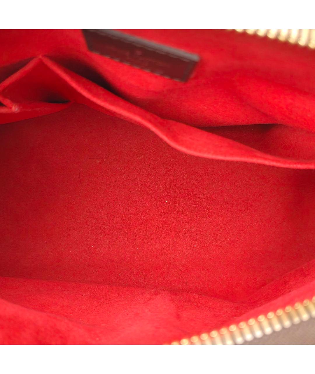 LOUIS VUITTON Коричневая сумка с короткими ручками, фото 8