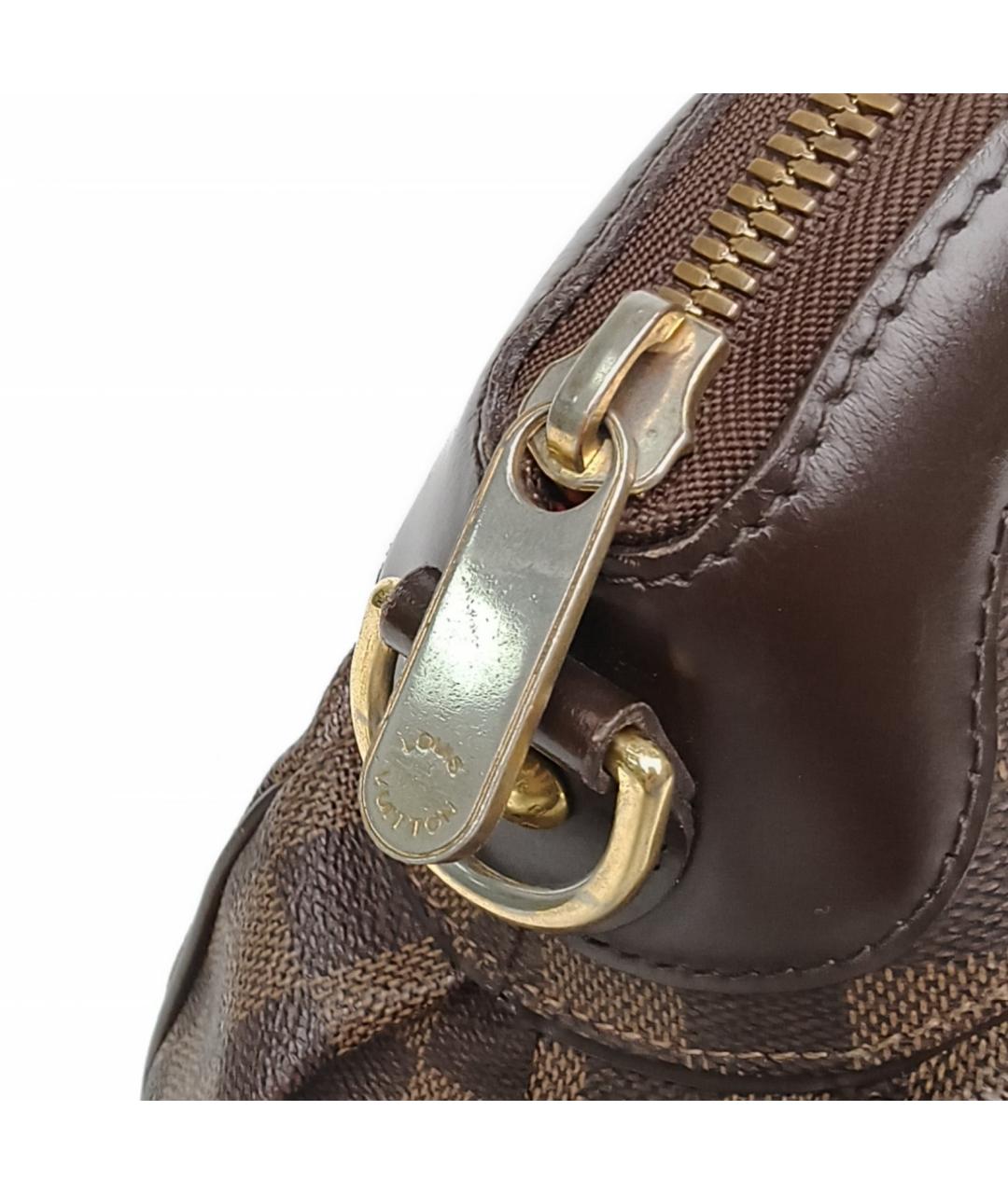 LOUIS VUITTON Коричневая сумка с короткими ручками, фото 7