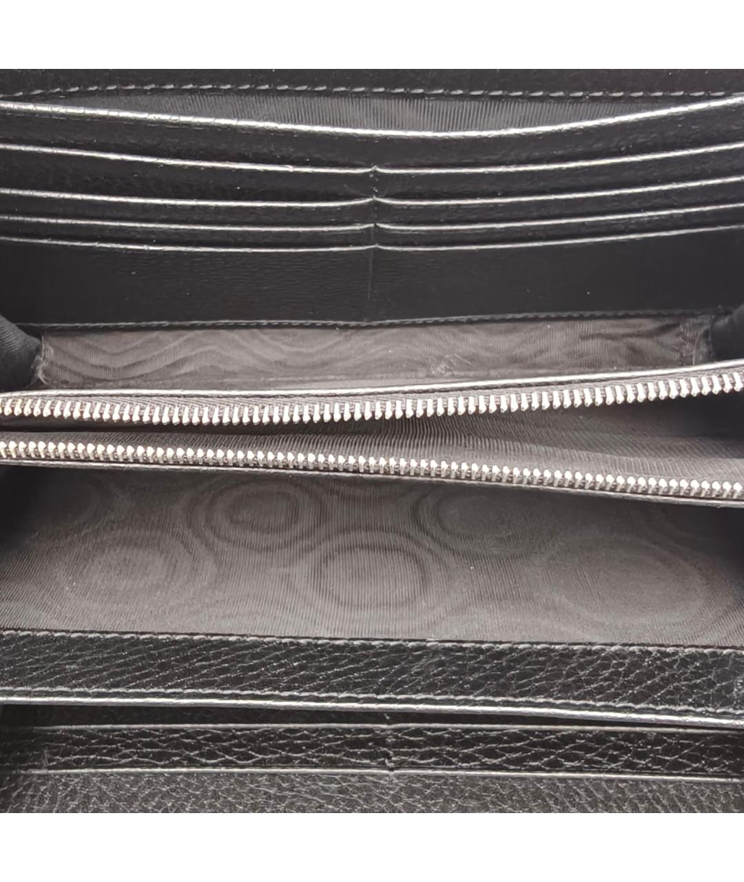 GUCCI Черная кожаная сумка через плечо, фото 8