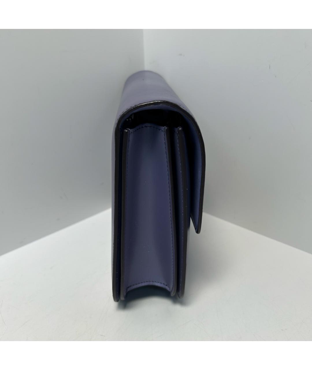 CELINE Фиолетовая кожаная сумка через плечо, фото 5