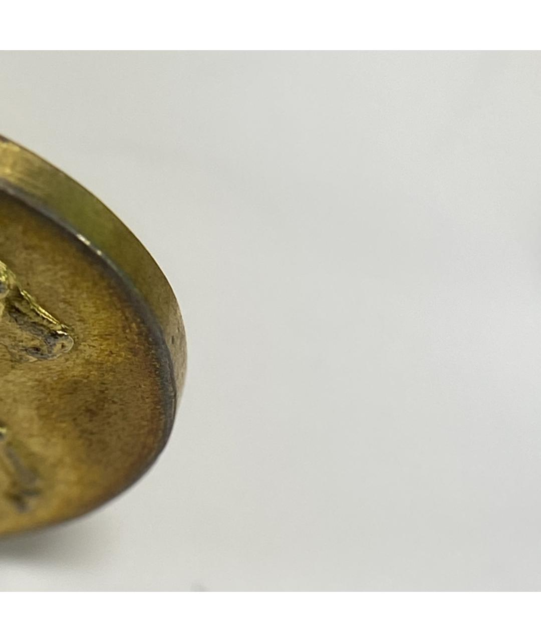 CHANEL Золотой металлический браслет, фото 6