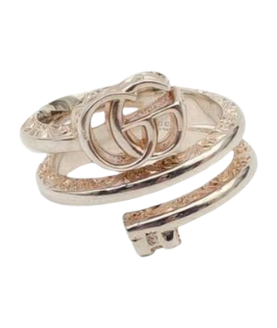 GUCCI Серебряное серебряное кольцо, фото 1