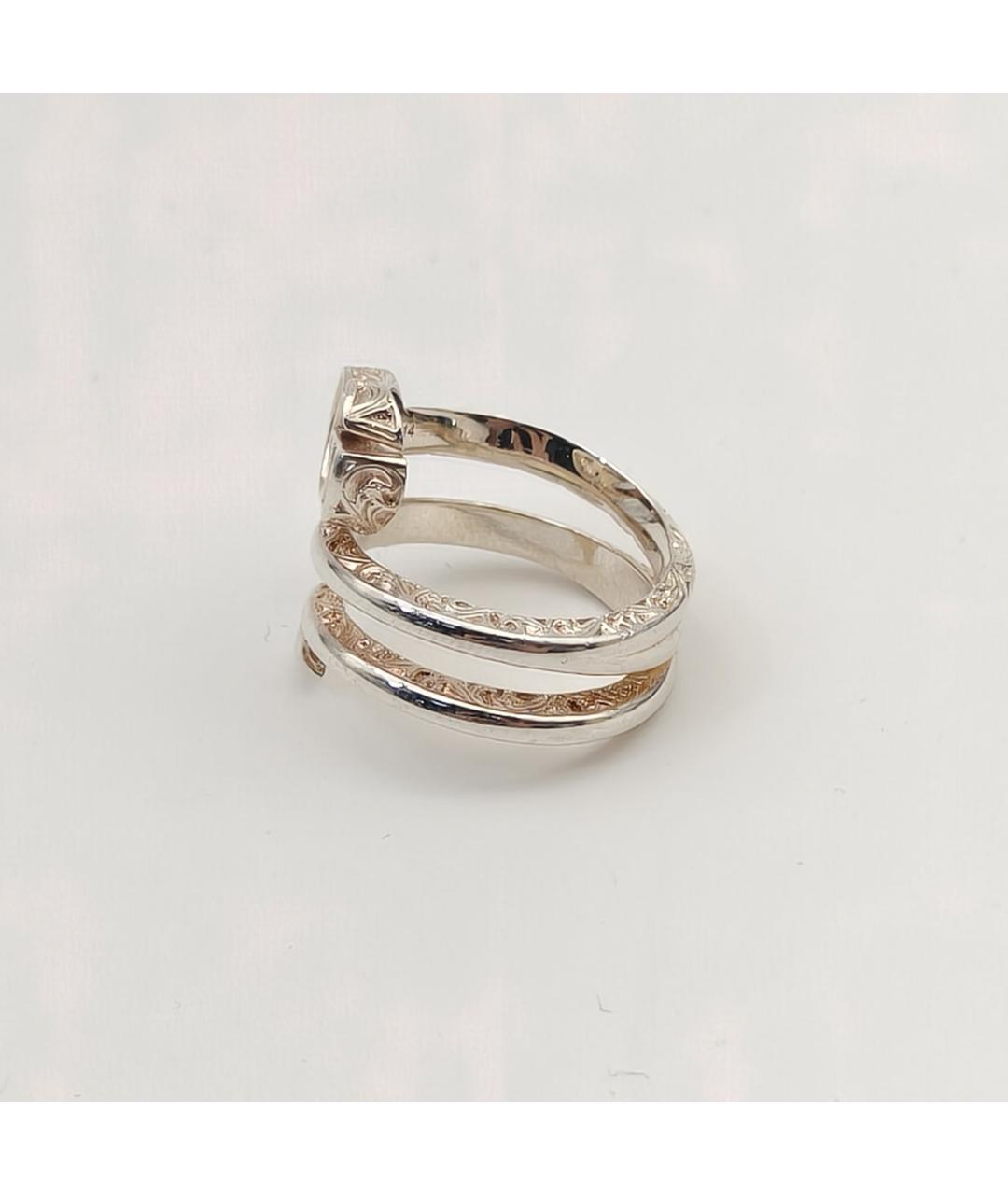 GUCCI Серебряное серебряное кольцо, фото 5