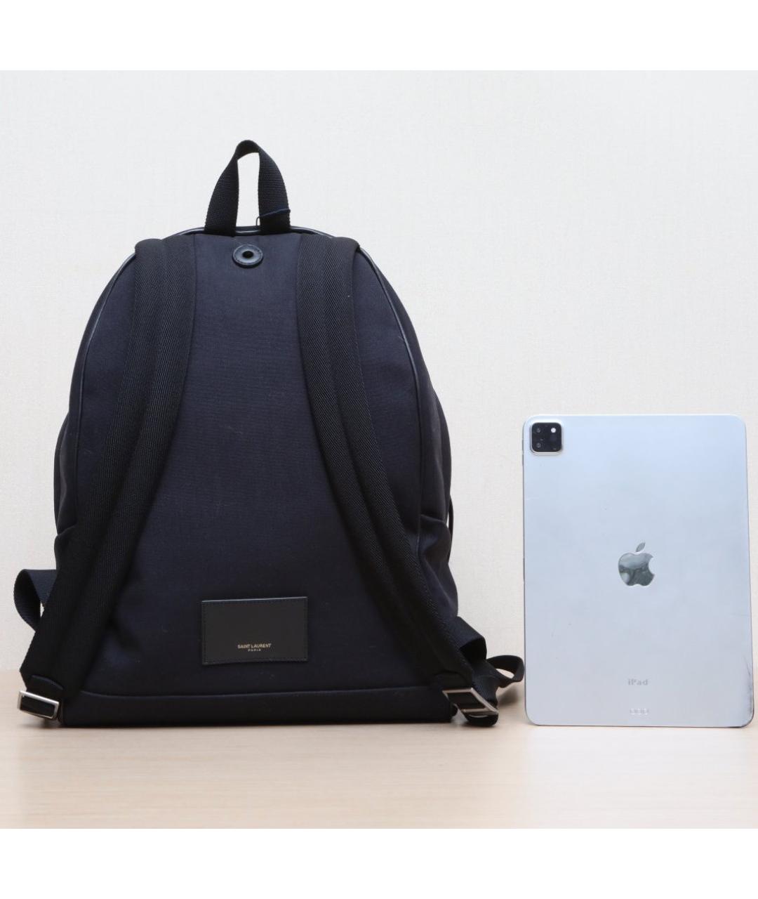 SAINT LAURENT Мульти хлопковый рюкзак, фото 7