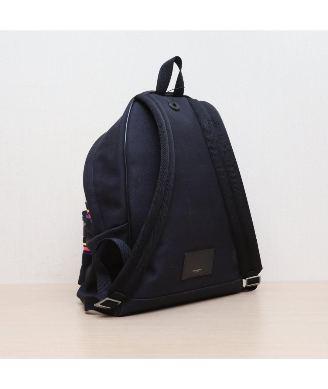 SAINT LAURENT Мульти хлопковый рюкзак, фото 6