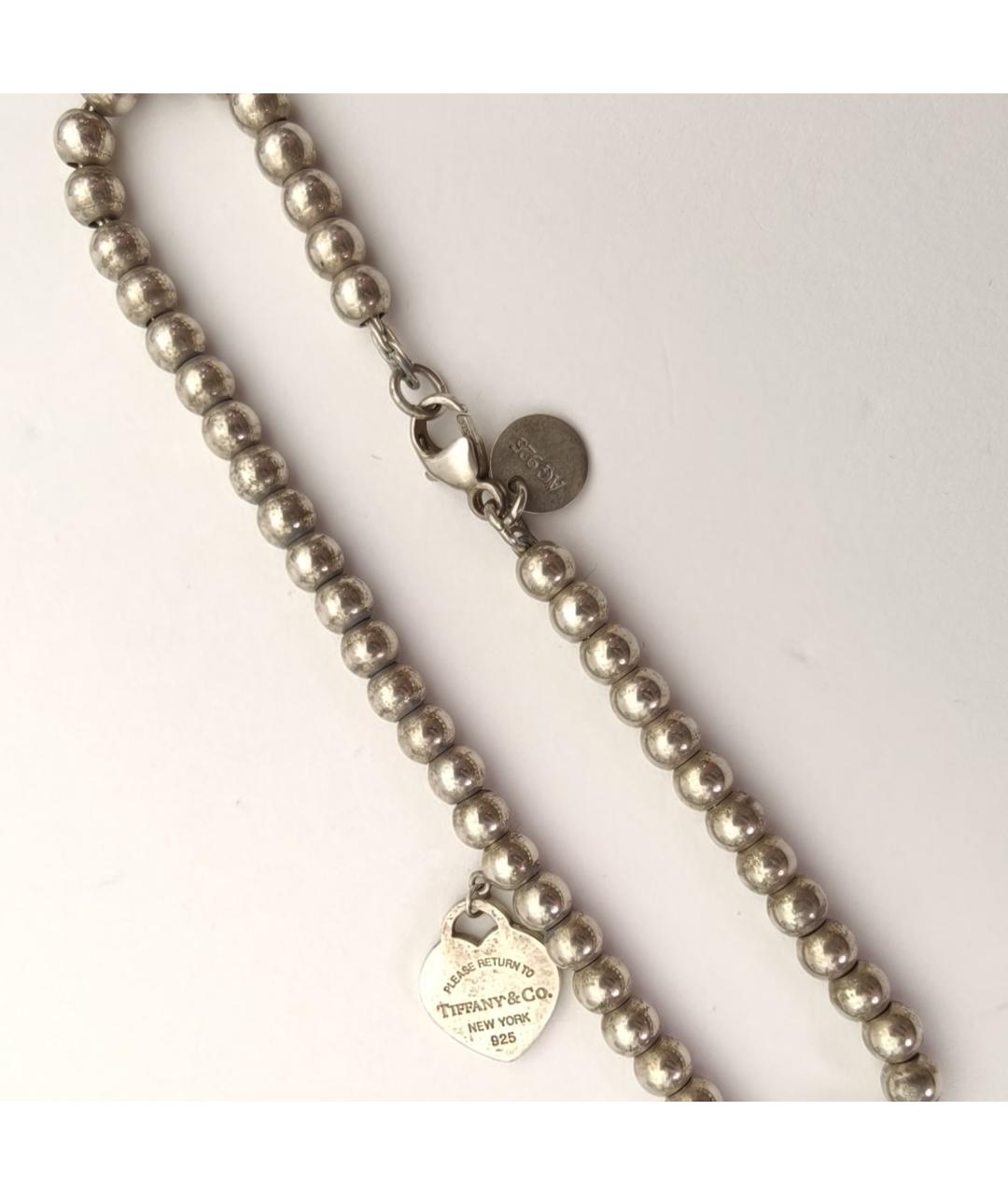 TIFFANY&CO Серебрянный серебряный браслет, фото 6