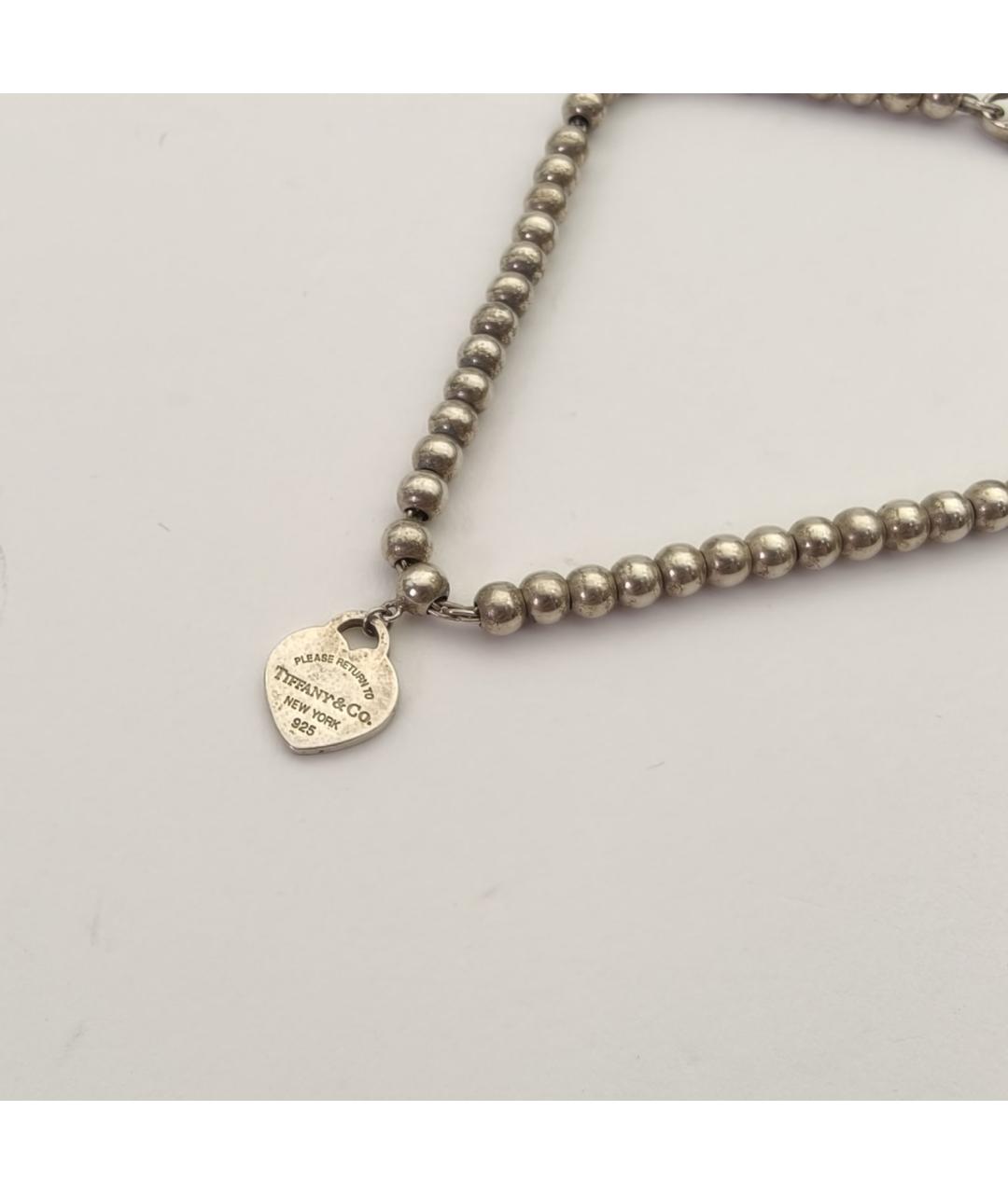 TIFFANY&CO Серебрянный серебряный браслет, фото 5