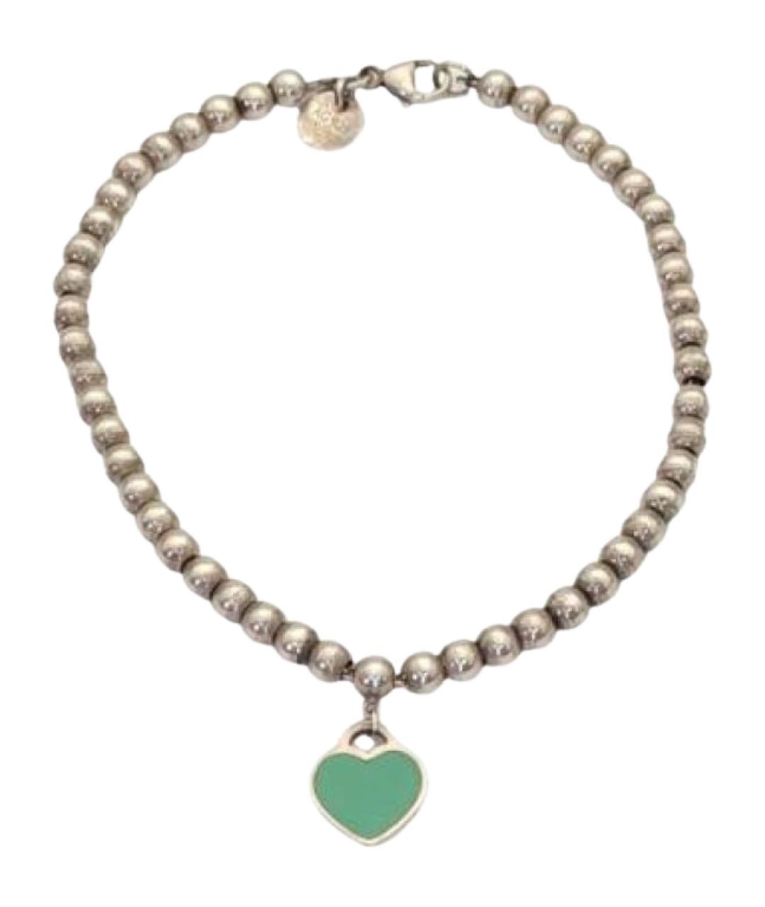 TIFFANY&CO Серебрянный серебряный браслет, фото 1