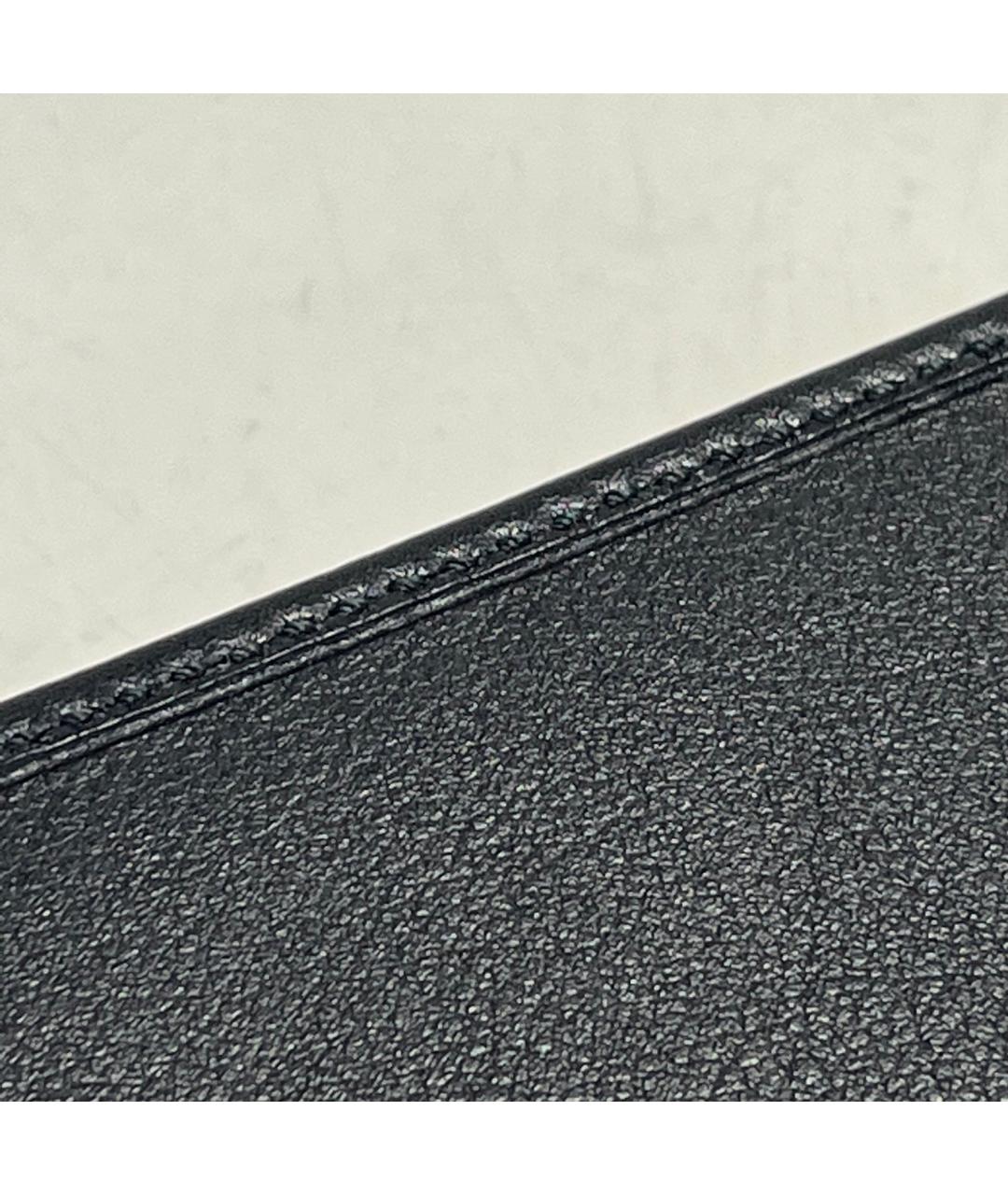 GUCCI Черный кожаный кошелек, фото 9