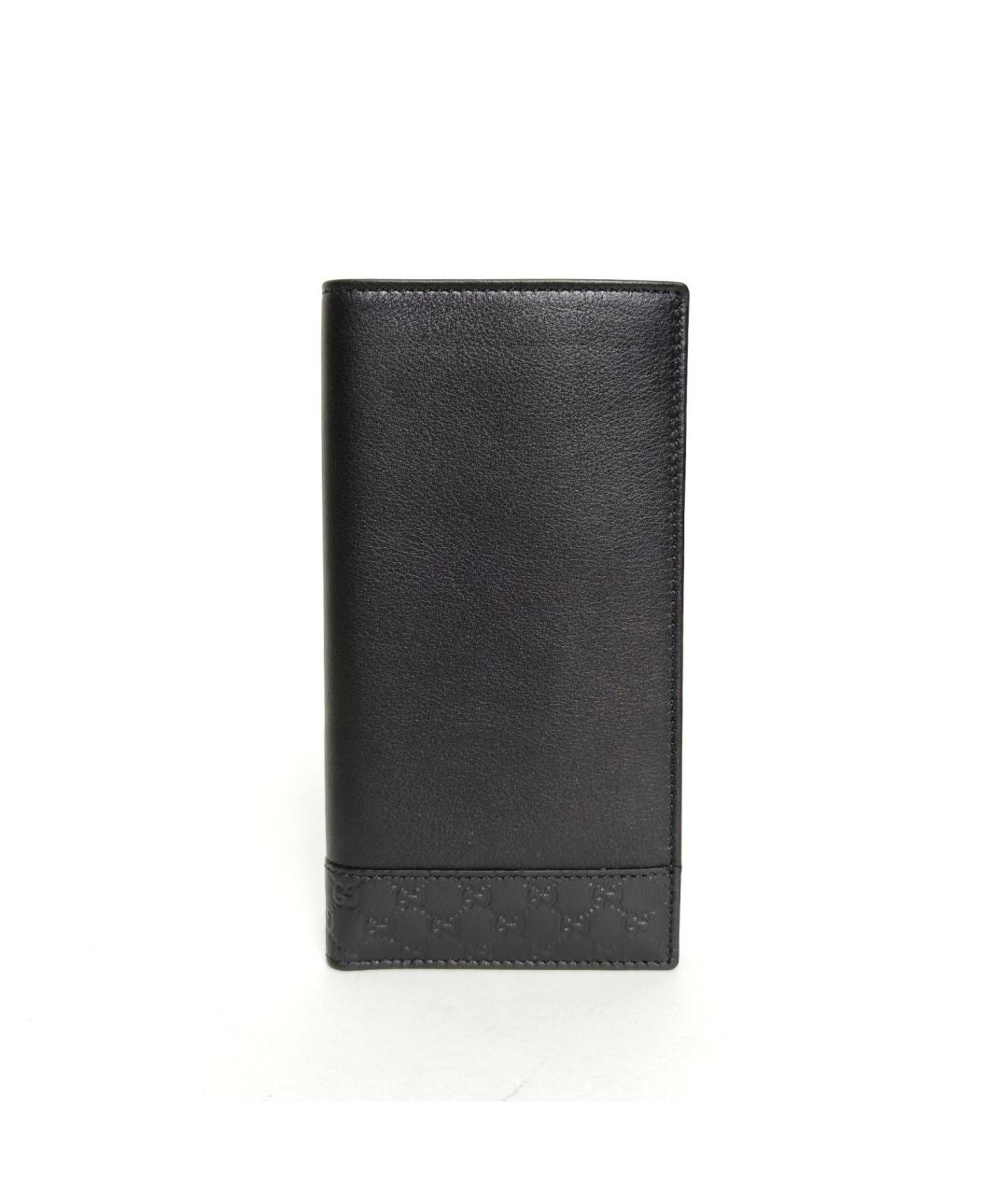 GUCCI Черный кожаный кошелек, фото 2