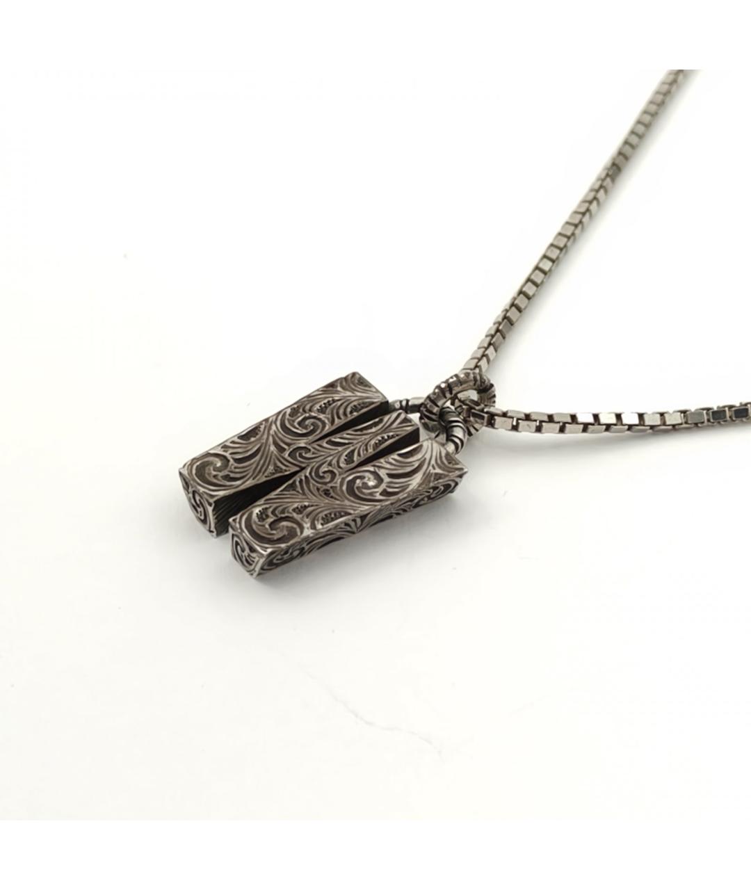 GUCCI Серебряная серебряная подвеска, фото 5