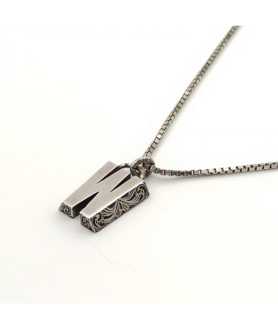 GUCCI Серебряная серебряная подвеска, фото 4