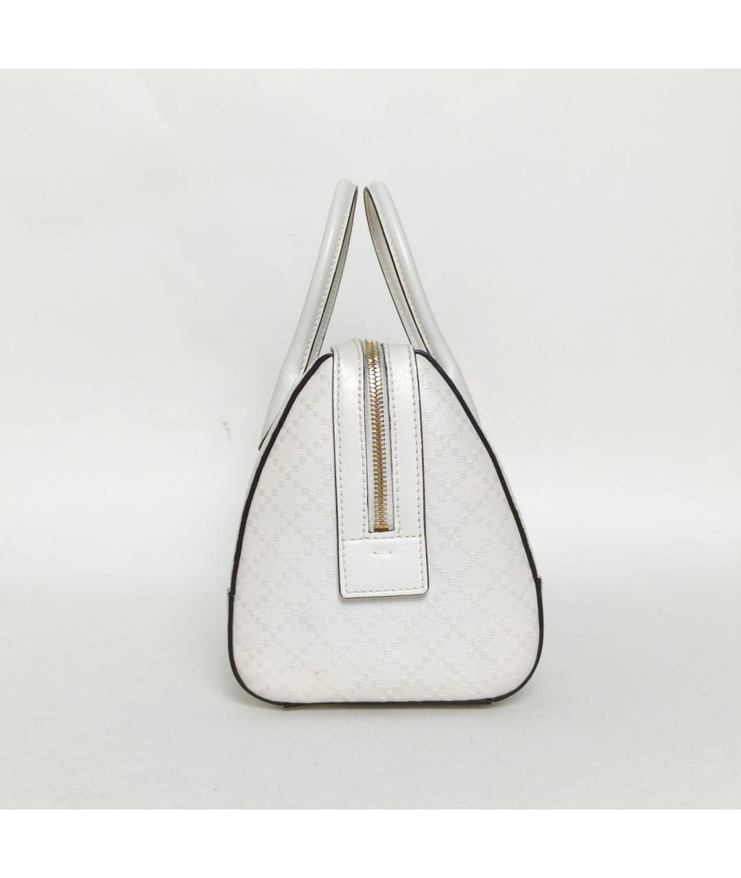 GUCCI Белая кожаная сумка через плечо, фото 5