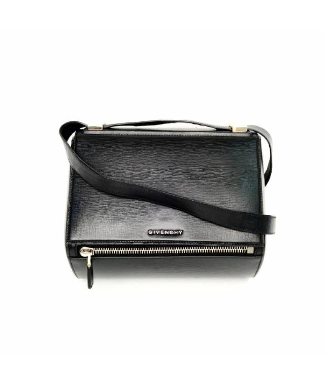 GIVENCHY Черная кожаная сумка через плечо, фото 1