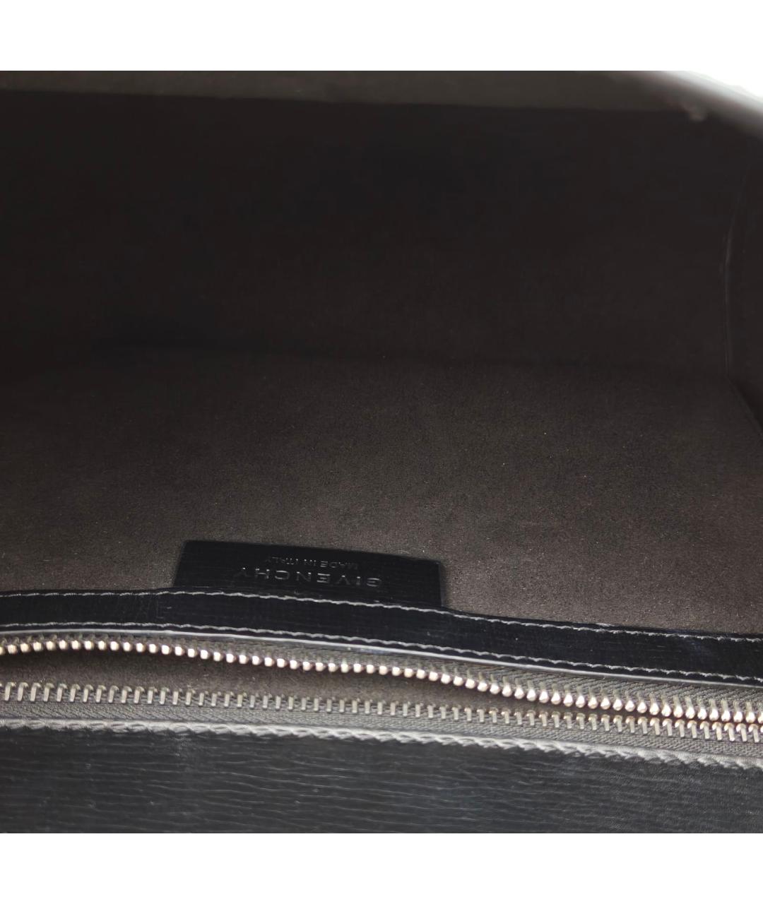 GIVENCHY Черная кожаная сумка через плечо, фото 8