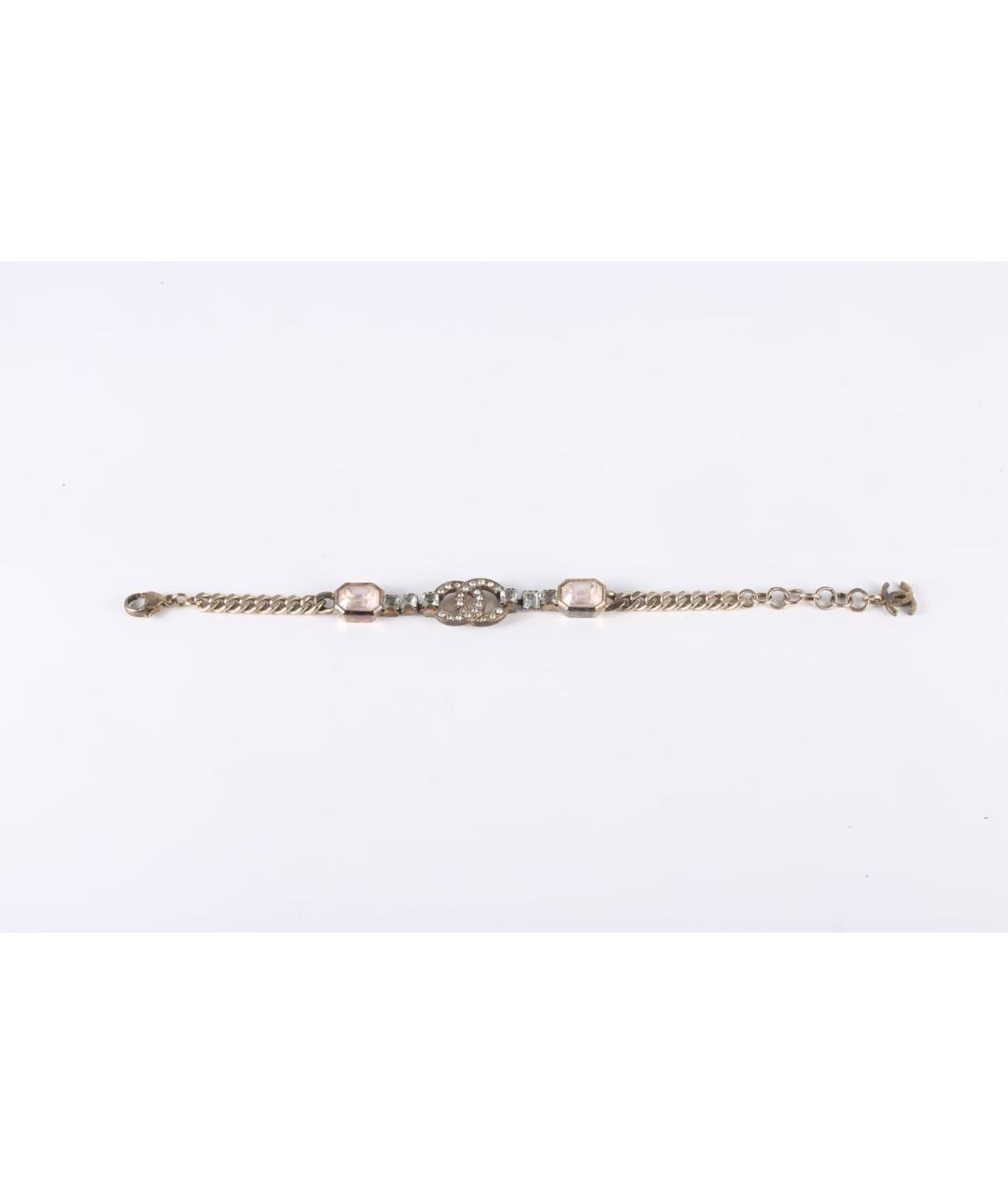 CHANEL Серебрянный металлический браслет, фото 6