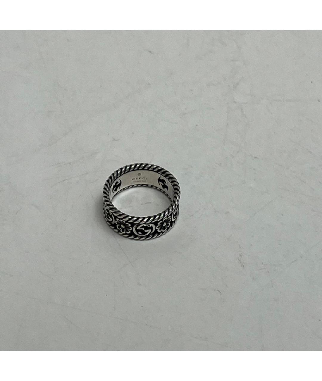 GUCCI Серебряное серебряное кольцо, фото 7