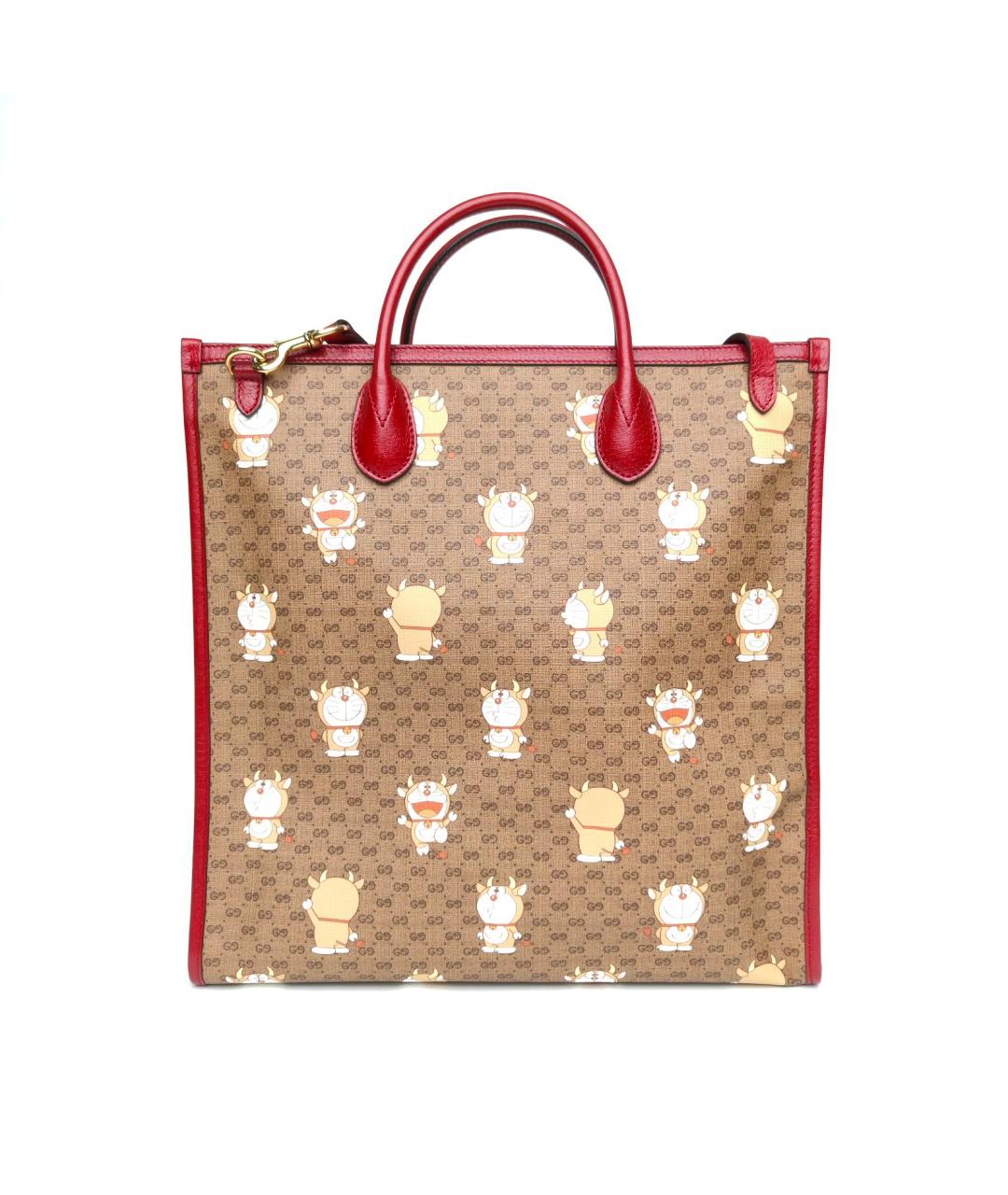 GUCCI Коричневая сумка с короткими ручками, фото 5