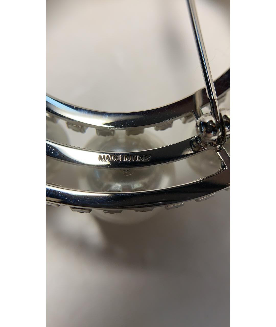 GIVENCHY Серебряная металлическая булавка / брошь, фото 9