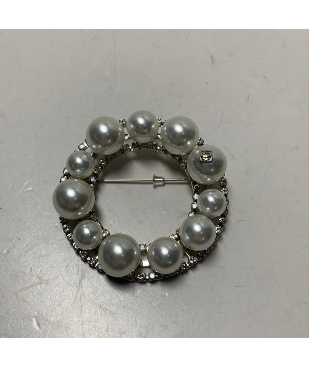 GIVENCHY Серебряная металлическая булавка / брошь, фото 8