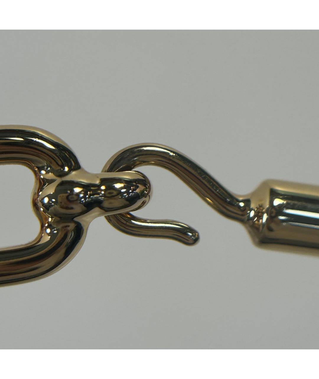 HERMES Коричневый кожаный браслет, фото 8