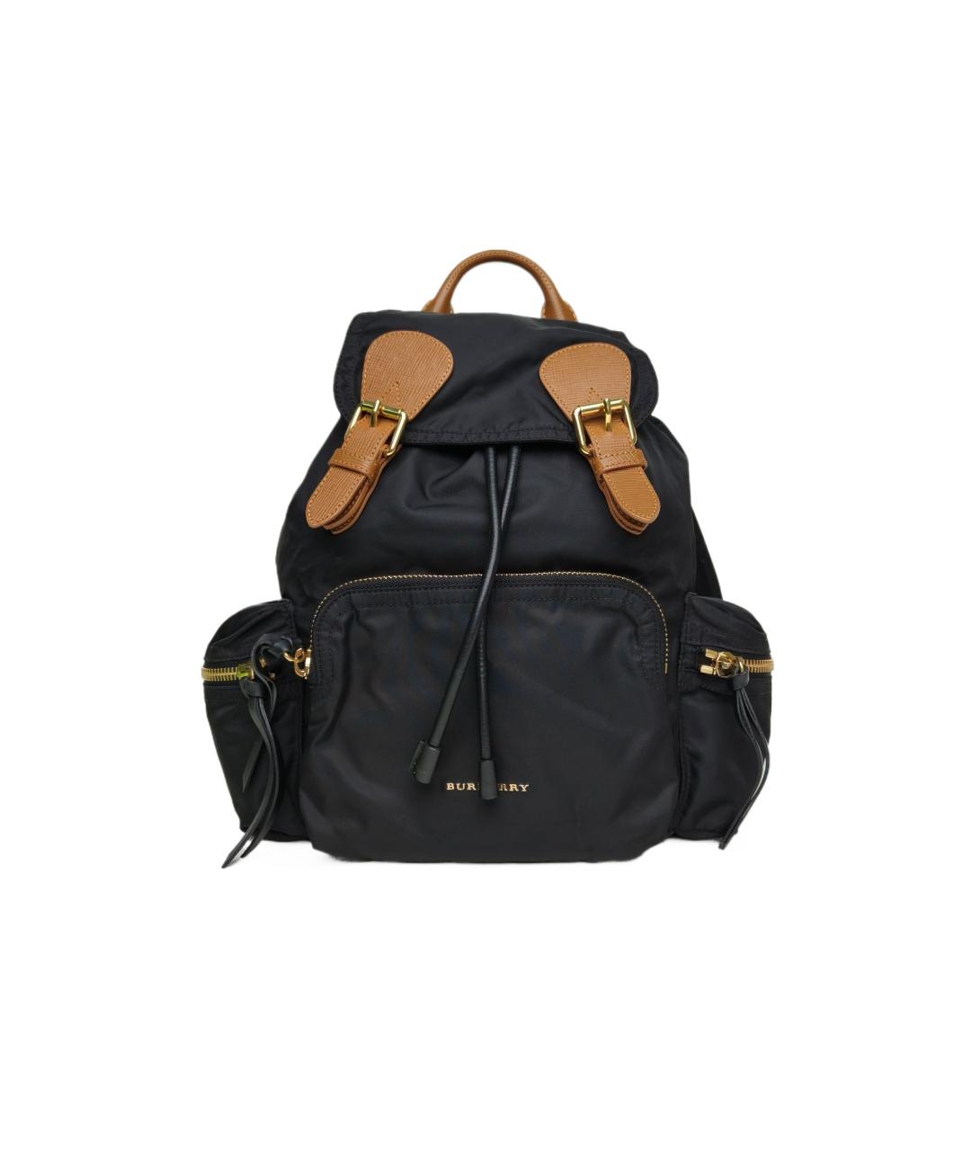 BURBERRY Черный тканевый рюкзак, фото 10