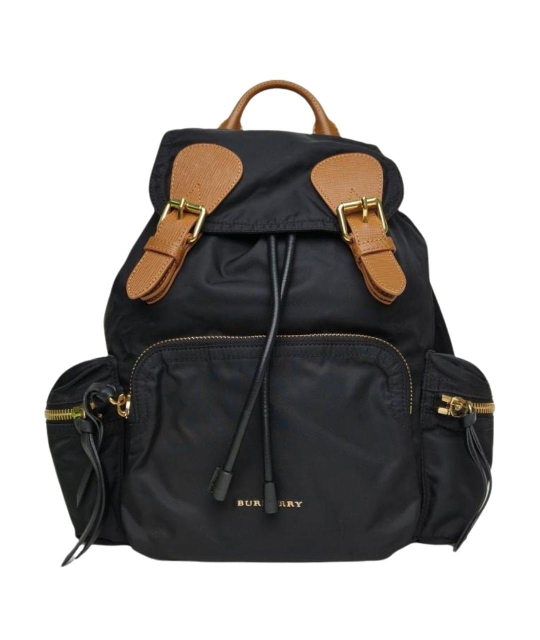 BURBERRY Черный тканевый рюкзак, фото 1