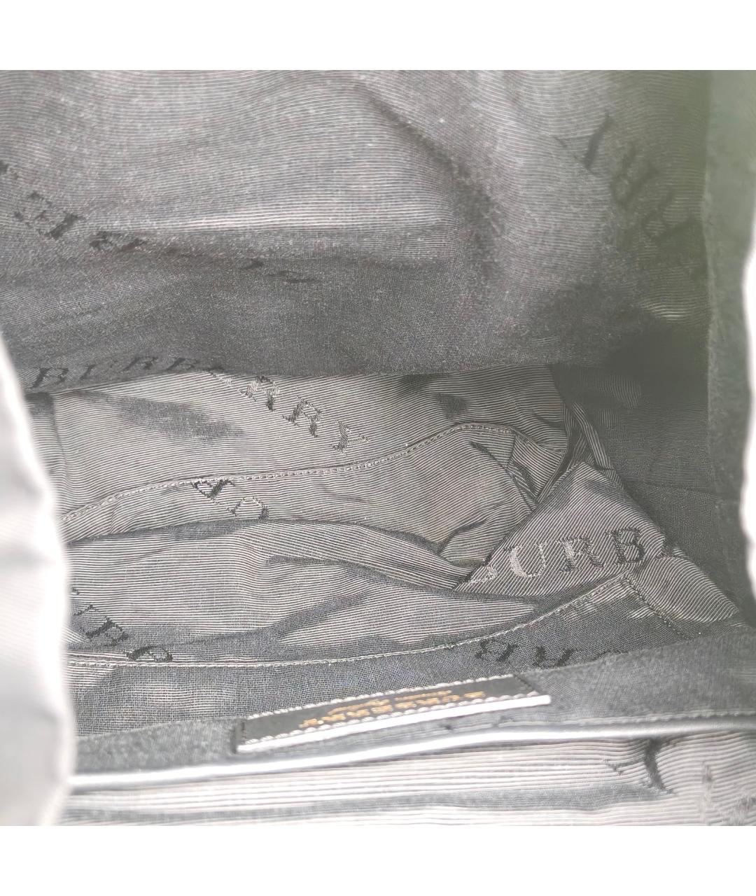 BURBERRY Черный тканевый рюкзак, фото 7