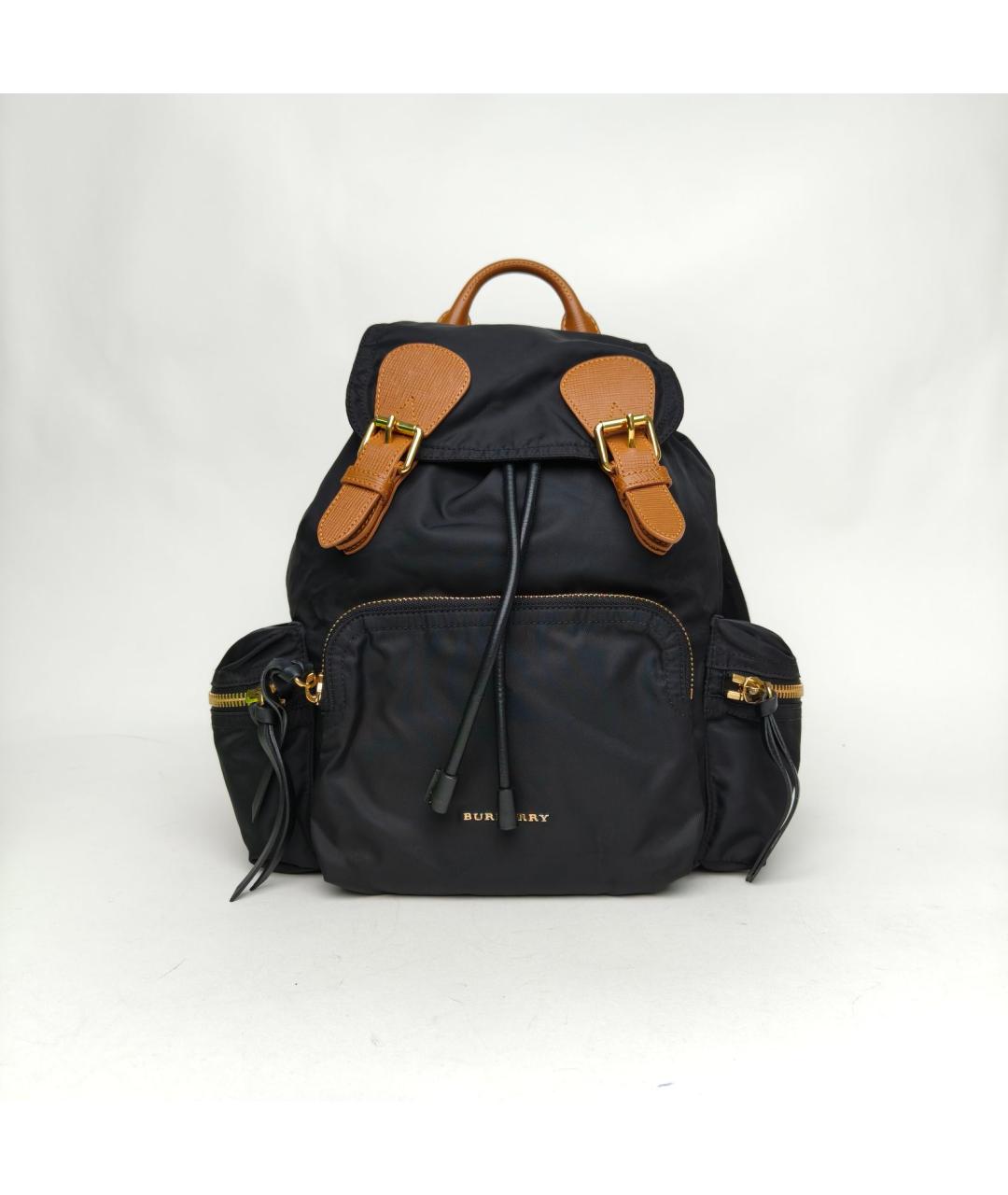 BURBERRY Черный тканевый рюкзак, фото 2