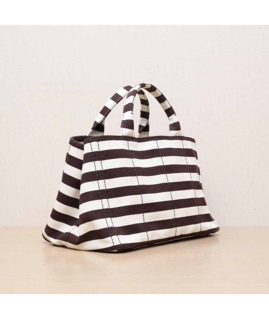 PRADA Мульти тканевая сумка с короткими ручками, фото 6