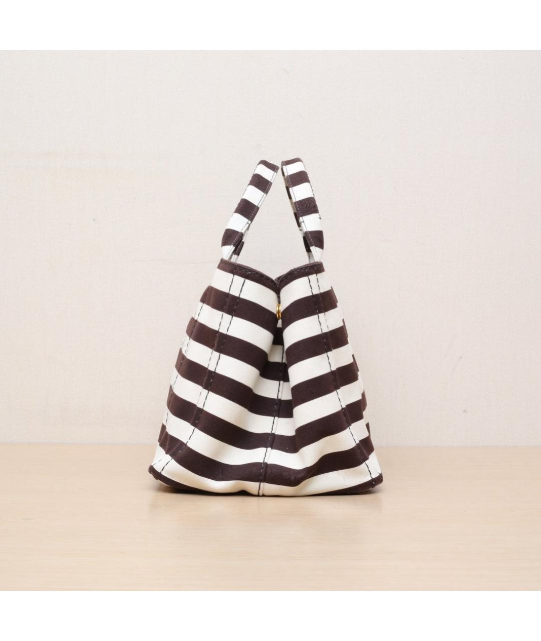 PRADA Мульти тканевая сумка с короткими ручками, фото 5