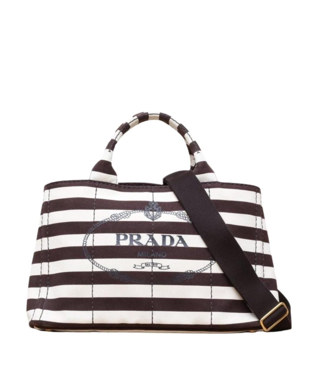 PRADA Мульти тканевая сумка с короткими ручками, фото 1