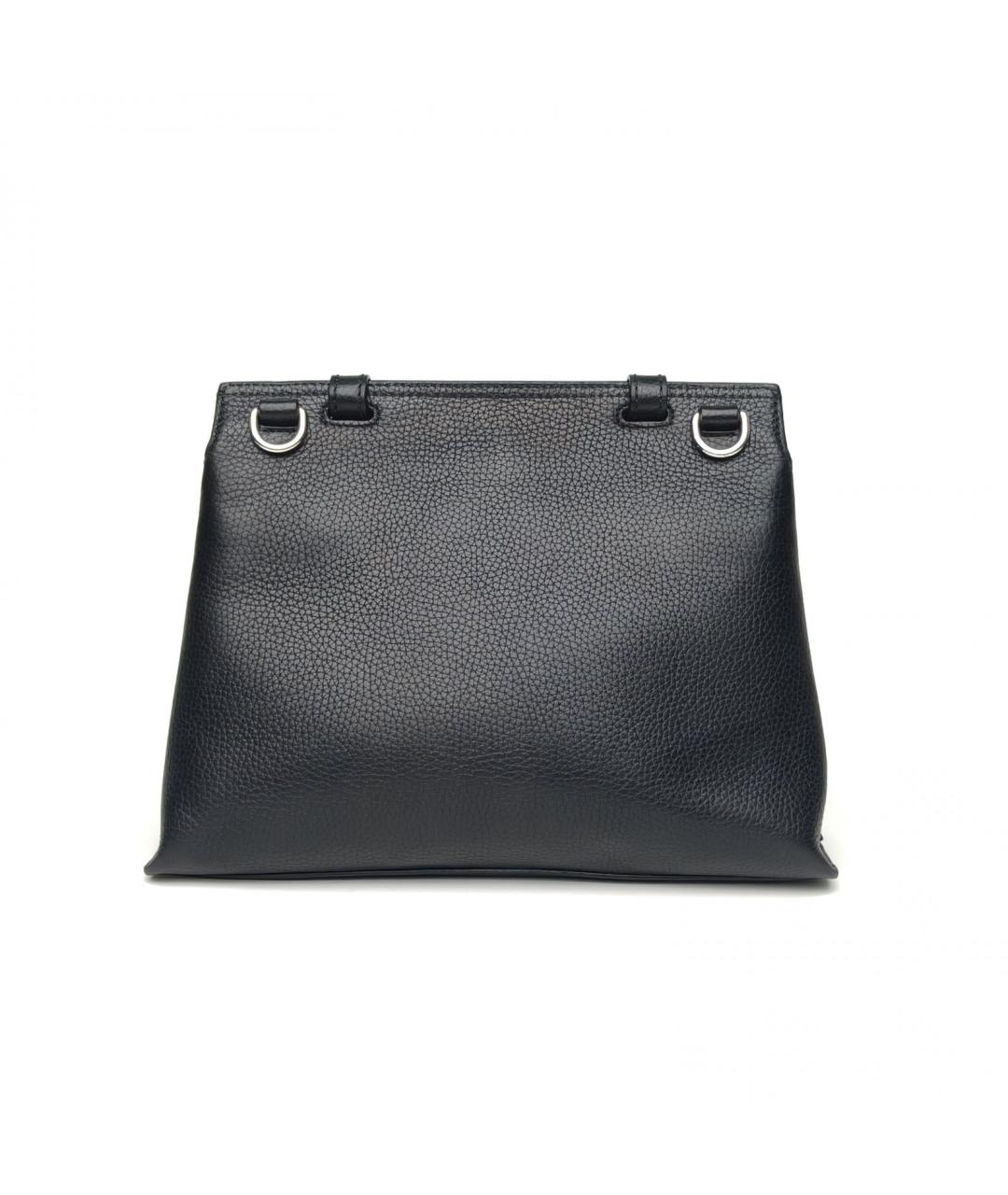 GUCCI Черная кожаная сумка через плечо, фото 5